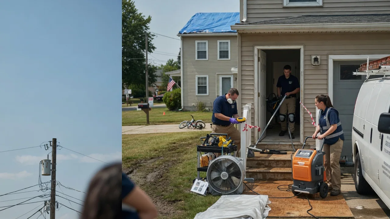 Water Damage Repair in New London, MN near me